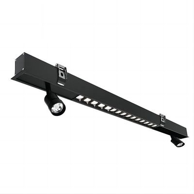 Aluminum Linear LED Strip Lighting , Suspended Strip Light 347V