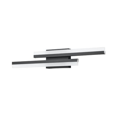 Silver LED Vanity Light Fixture 20W 24 Inch Dimming UL Certified