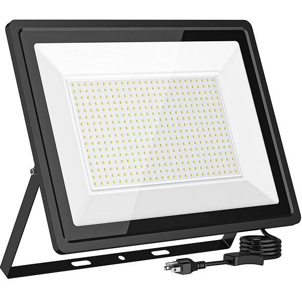 Remote Control Waterproof LED Flood Light 400W 40000lm 5000K  With Plug