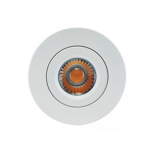 Adjustable Slim Round LED Downlight , 12w Trimless Fire Rated Downlights