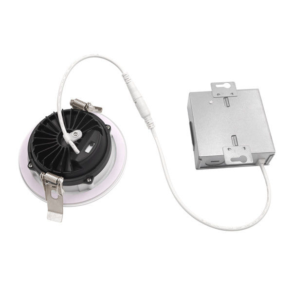 Adjustable Slim Round LED Downlight , 12w Trimless Fire Rated Downlights