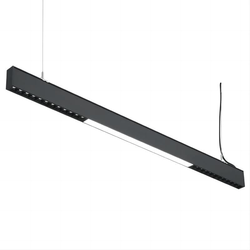FCC Certified Ceiling Hanging Strip Lights Pendant For Kitchen 40W Aluminum