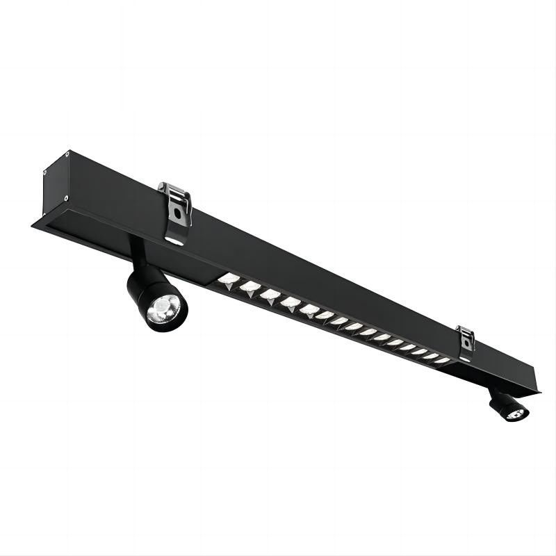 Aluminum Linear LED Strip Lighting , Suspended Strip Light 347V