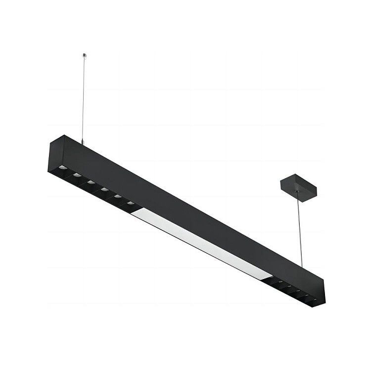 Customized Ceiling LED Linear Strip Light  45W  5000K  Aluminum 0-10V  For Office